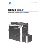 Konica Minolta bizhub C650 Series User manual