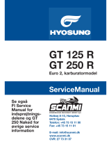 HYOSUNG GT 125 R User manual