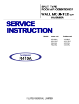 Fujitsu AOU18RL Service Instructions Manual