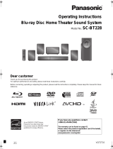 Panasonic SCBT228 - BLU-RAY HOME THEATER-EASY Operating Instructions Manual