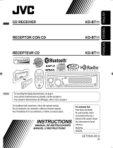 JVC KD-BT11 - Radio / CD Instructions Manual