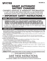 Vector VEC1093 A Owner's Manual & Warranty Information