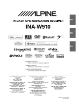 Alpine INA-W910 Owner's manual
