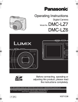 Panasonic DMCLZ7S - Lumix Digital Camera Operating Instructions Manual