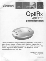 Memorex OptiFix Pro User manual