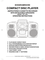 Durabrand CD-1493 Operating Instructions Manual