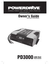 PowerDrive PD3000 Owner's manual