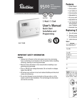 Robertshaw 9500 User manual