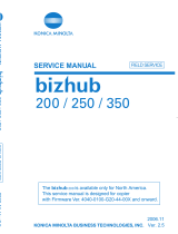 Konica Minolta BIZHUB 350 User manual