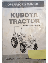Kubota L2800 User manual