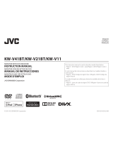 JVC KW-V41BT User manual