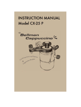 Bellman CX-25 P User manual