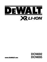 DeWalt DCN695 User manual