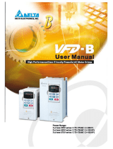 Delta VFD550B43C User manual