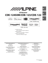 Alpine CDE-122 Owner's manual