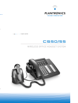 Plantronics CS50 User manual