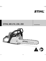 STIHL MS 250 User manual