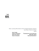 Altec Lansing Moondance HOME M302 User manual