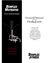 Bowflex Motivator 2 User manual