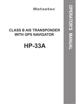 Matsutec HP-33A User manual