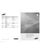 Samsung LED TV User manual