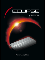 Eclipse - Fujitsu Ten ECLIPSE EA2212 User manual