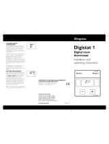 Drayton Digistat 1 Installation and Operating Instructions