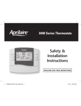 Aprilaire 8444 Installation Instructions Manual