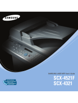 Samsung SCX4521F - B/W Laser - All-in-One User manual