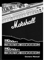 Marshall Amplification MG250DFX Owner's manual