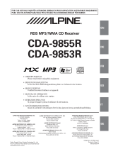 Alpine CDA-9853R User manual