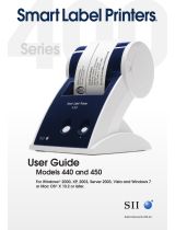 Seiko 440 User manual