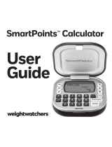 Weight Watchers SmartPoints User manual