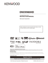 Kenwood DNX9980HD User manual