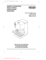 DeLonghi BAR 14 Owner's manual