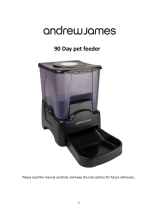 Andrew James 90 Day pet feeder User manual