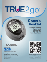Nipro True2go Owner's Booklet