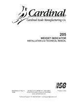 Cardinal 205 Installation And Technical Manual