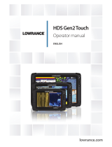 Lowrance HDS Gen2 Touch User manual
