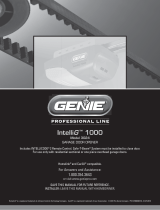 Genie IntelliG 1000 User manual