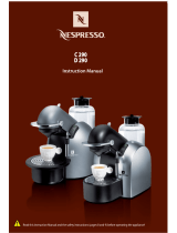 Nespresso D290 User manual