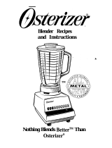 Oster OSTERIZER Recipes And Instructions