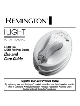 Remington i-LIGHT PRO User guide