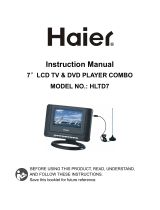 Haier HLTD7 User manual