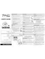 Brother 1250 User manual