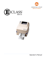 Datamax E Class User manual