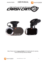 Navig8r Crash Cam FHD GPS User manual