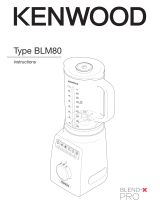 Kenwood Blend-X PRO BLM80 User manual