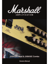 Marshall Amplification JVM410C Owner's manual