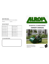 Alroh RESIDENTIAL CYLINDER MOWER Owner's manual